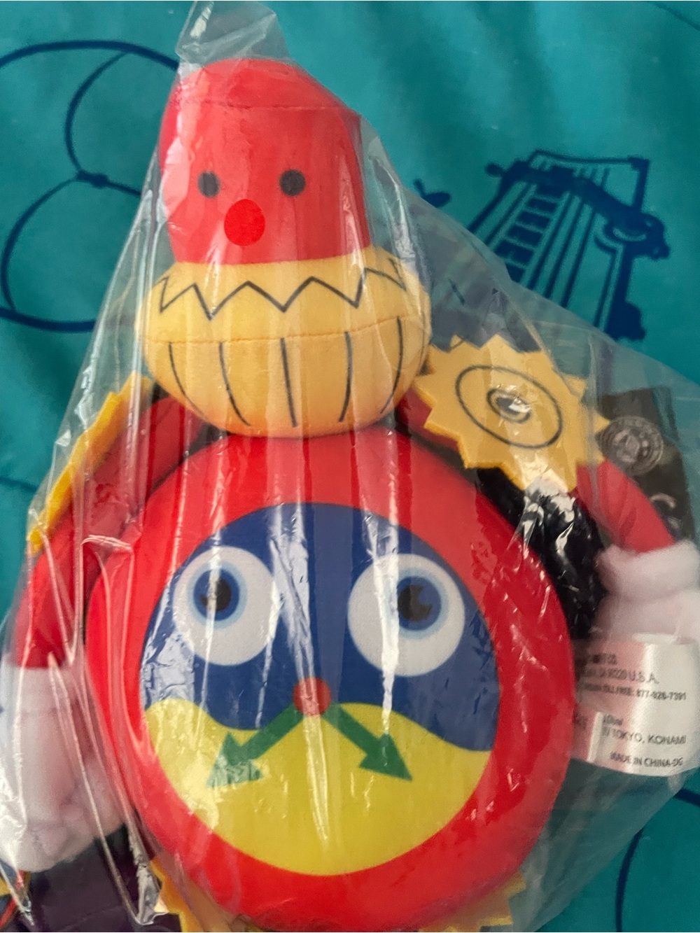 Yu-Gi-Oh! Time Wizard Plush toy Konami Clock Plush Stuffed Animal Toy
